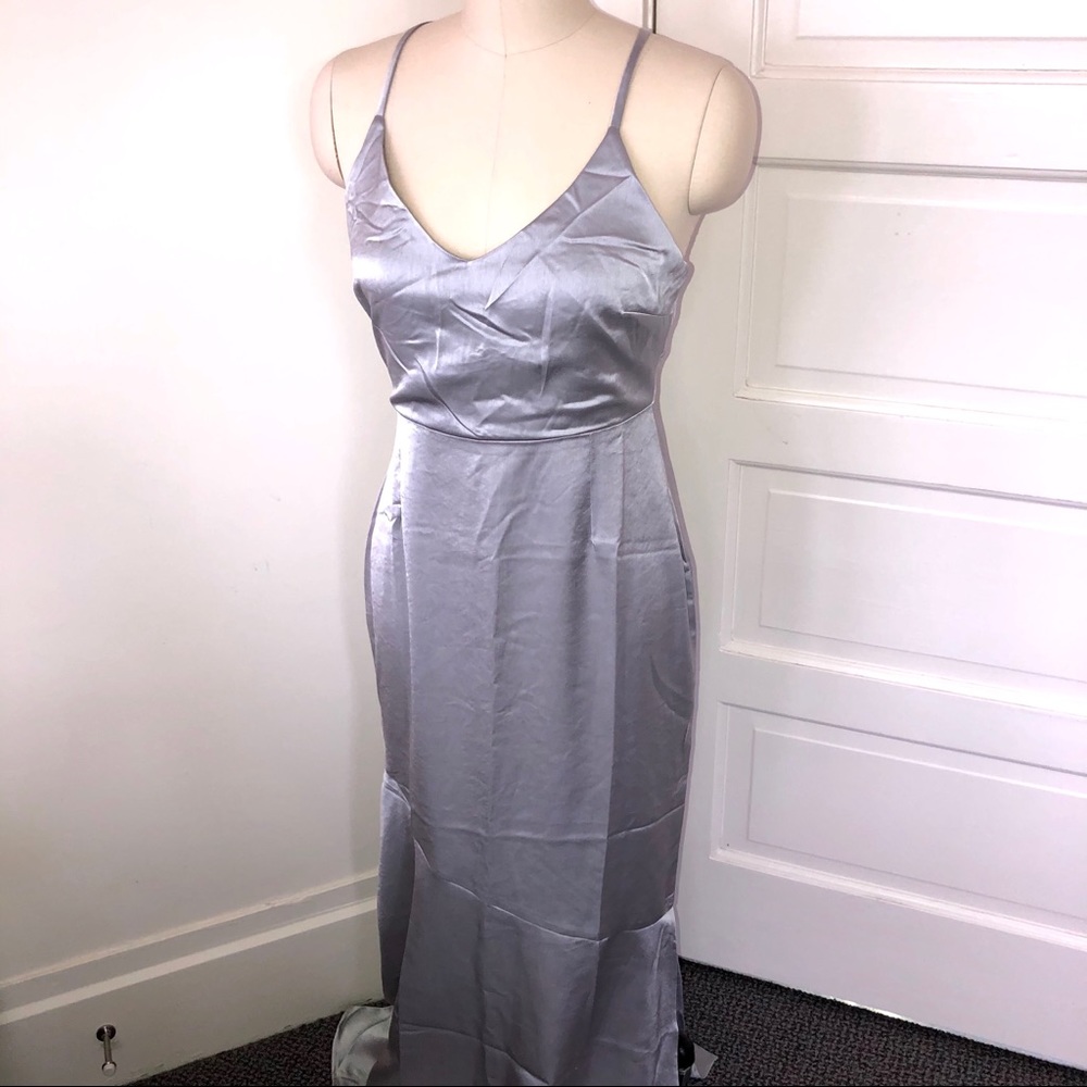 Forever21 long silk dress